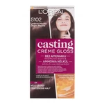 L´Oréal Paris Casting Creme Gloss 48 ml farba na vlasy pre ženy 5102 Iced Mocha na všetky typy vlasov; na farbené vlasy