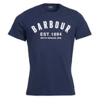 Barbour Tričko Barbour Ridge Logo Tee - Navy - L