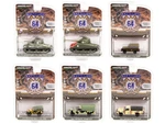 "Battalion 64" Set of 6 pieces Release 1 1/64 Diecast Models by Greenlight