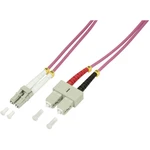 LogiLink FP4LS20 optické vlákno LWL prepojovací kábel  50/125 µ Multimode OM4 20.00 m