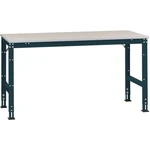 Manuflex AU4011.7016 UNIVERSAL štandardný pracovný základný stôl s melamínovou doskou, ŠxHxV = 1000 x 800 x 760-870 mm