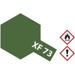 Tamiya akrylová farba tmavozelená (matná) XF-73 sklenená nádoba 10 ml