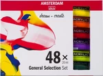 Amsterdam Set de vopsele acrilice 48x20 ml