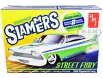 Skill 1 Snap Model Kit 1958 Plymouth Street Fury "Slammers" 1/25 Scale Model by AMT