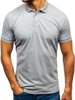 Tricou polo bărbat gri Bolf 171221