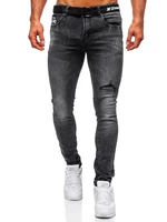 Blugi negri slim fit Bolf 60026W0