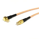 New Modem Coaxial Cable MCX Male Right Angle To Straight Connector RG316 15CM 6inch RF Pigtail
