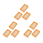 9PCS Vacuum Cleaner Filter Replacement For KARCHER Flat-Pleated MV4 MV5 MV6 WD4 WD5 WD6 P PREMIUM WD5