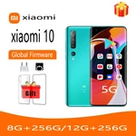 Xiaomi-Mi Octa-Core Mobile Phone, Xiaomi 10 Cellphone, Snapdragon 865, 4780mAh Battery, 108MP Camera, Android Phone, Original