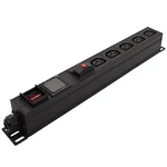 PDU Power Strip Network Cabinet Rack 16A Electric 5 Unit C13 Outlet with switch Ammeter display SPD Socket