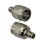 1pcs Connector Adapter RP TNC Male Jack to RP SMA Female Plug Wire Terminal RF Coaxial Converter Straight Nickel Plated