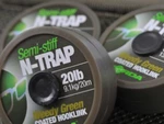 Korda šňůrka N-Trap Semi Stiff Weedy Green 20 lb