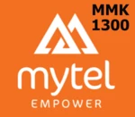 Mytel 1300 MMK Mobile Top-up MM