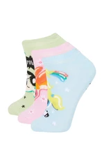 DEFACTO Girl PowerPuff Girls Licensed 3 piece Short Socks