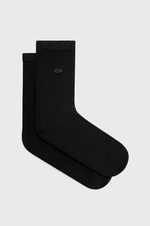 Ponožky Calvin Klein (2-pack) dámské, černá barva