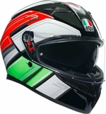 AGV K3 Wing Black/Italy XS Helm