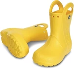 Crocs Kids' Handle It Rain Boot Yellow 30-31