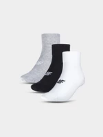 Pánske casual ponožky nad členok (3-pack) - viacfarebné