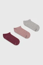 Ponožky Skechers dámske, ružová farba