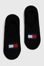 Ponožky Tommy Jeans 2-pak čierna farba, 701228224