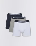 Knowledge Cotton 3-Pack Underwear 1012 Grey Melange S