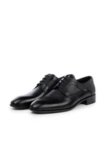 Ducavelli Sace Pánske klasické topánky z pravej kože, Derby klasické topánky, šnurovacie klasické topánky.