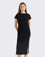 Thinking MU Black Trash Cherry Dress BLACK M