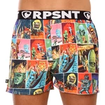 Green men's patterned shorts Represent Mike