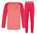 Children's thermal underwear Active winter HUSKY Tombo light orange/pink