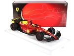 Ferrari SF-75 16 Charles Leclerc 2nd Place Formula One F1 Italian-Monza GP (2022) Limited Edition 1/18 Diecast Model Car by BBR