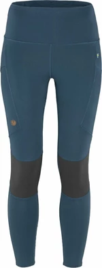 Fjällräven Abisko Trekking Tights Pro W Indigo Blue/Iron Grey L Pantalons outdoor pour