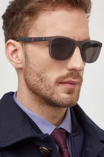 Slnečné okuliare Tommy Hilfiger pánske, šedá farba, TH 2042/S