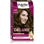 Schwarzkopf Palette Deluxe permanentná farba na vlasy odtieň 4-65 Dazzling Brown 1 ks