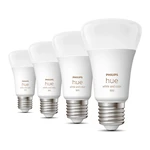 Inteligentne żarówki LED z gwintem E27, 9 W zestaw 4 szt. White and color ambiance – Philips Hue