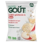 GOOD GOUT Mini ryžové koláčiky s jablkami BIO 40 g