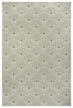 Kusový koberec Flatweave 104862 Green/Cream-200x290