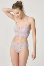 Dagi Women's Soft Lilac Guipure Bralette