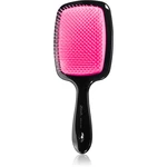 Janeke Detangling Hairbrush velký plochý kartáč na vlasy 23,5 x 9,5 x 3 cm PINK 1 ks