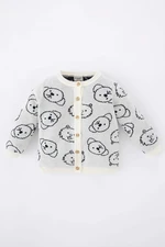 DEFACTO Baby Boy Crew Neck Knitwear Cardigan