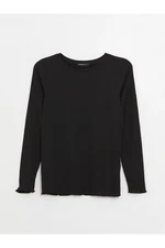 LC Waikiki A Crew Neck Long Sleeved Women's T-Shirt