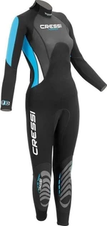 Cressi Combinaison nautique Morea Lady 3.0 Black/Turquoise L