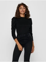 JDY Tonsy Black Womens Long Sleeve Top - Women