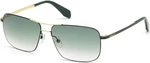 Adidas OR0003 30P Shine Endura Gold Matte Green/Gradient Green S Életmód szemüveg