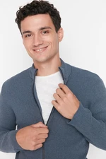 Cardigan da uomo Trendyol Zip detailed