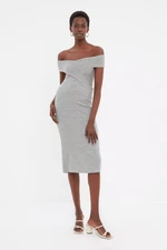 Trendyol Dress - Grau - Bodycon