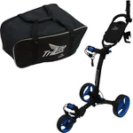 Axglo TriLite 3-Wheel SET Black/Blue Pushtrolley