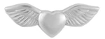 Troli Něžná brož srdce s křídly KS-229