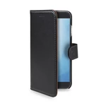 CELLY Wally flipové pouzdro pro Huawei Y9 (2018), PU kůže, black