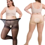 45-150KG Plus Size Pantyhose Big Women Large Size Open Crotch Pantyhose Ultra-thin Tights Erotic Lingerie Bottoming for Sex