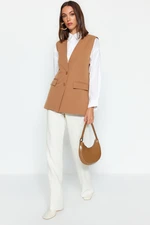 Trendyol Mink Lined Woven Vest